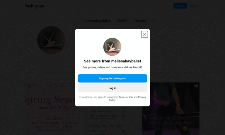 Melissa Kay Ballet LLC 768x461